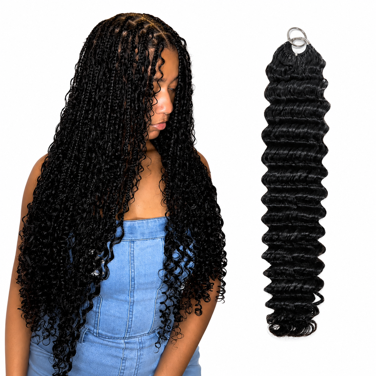 20INCH DEEP WAVE CROCHET
