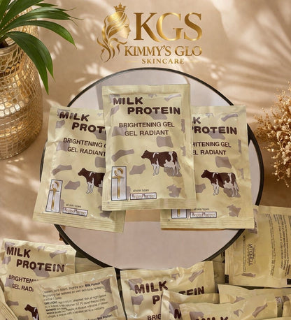 MILK PROTEIN BRIGHTENING GEL