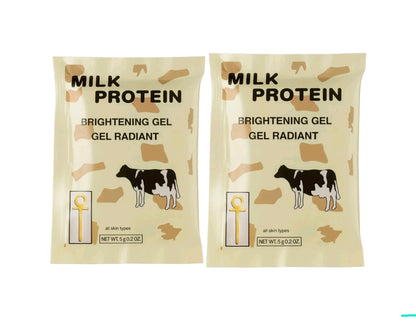 MILK PROTEIN BRIGHTENING GEL